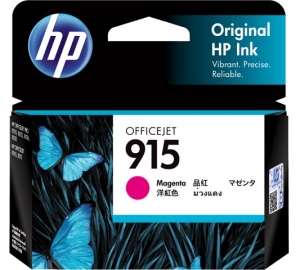 HP 915 Magenta Ink Cartridge, 315 Pages.