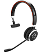 Jabra EVOLVE 65 Headset - Skype for Business - Mono - Wireless - Bluetooth - Over-the-head - Monaural - Supra-aural - Noise Cancelling Microphone