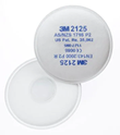 3M™ Particulate Disc Filter 2125, P2, Pair