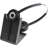Jabra Pro 920 DECT 120 m Binaural, Supra-aural , Noise Canceling Wireless Stereo Headset for Desk Phones,