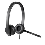Logitech H570e USB Headset Business Grade, Noise Cancelling, Comfortable, affordable, & Clear audio