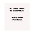 A3 White Copier Paper 80GSM 500 Sheets Per Ream