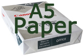 A5 Copy Paper 80GSM, White Copy Paper, 500 Sheets per Ream