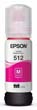 Epson EcoTank T512 Magenta Ink Bottle, 5000 Pages.