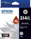Epson 314XL High Capacity Gray Ink Cartridge For XP-15000