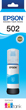 Epson EcoTank T502 Cyan Ink Bottle, 6000 Pages.