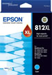 Epson 812XL Cyan High Yield Ink Cartridge