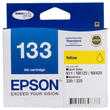 Epson 133 Yellow Standard Capacity Ink Cartridge, 300 Pages.