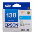 Epson 138 Cyan High Yield Ink Cartridge, 420 Pages.