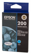 Epson 200 Cyan Standard Capacity Ink Cartridge, 165 Pages.