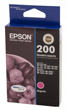 Epson 200 Magenta Standard Capacity Ink Cartridge, 165 Pages.