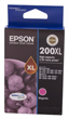 Epson 200XL Magenta High Yield Ink Cartridge, 450 Pages.