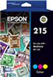 Epson 215 Original Tri Colour Ink Cartridge, C13T216092