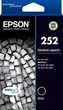 Epson 252 Black Std Capacity Ink Cartridge, 350 Pages.