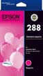 Epson 288 Standard Capacity Magenta Ink Cartridge, 165 Pages.