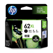 HP 62XL High Yield Black Ink Cartridge, (C2P05AA)