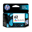 HP 62 Tri Colour Ink Cartridge, 165 Pages.
