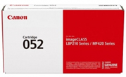 Canon CART052 Standard Capacity Black Toner Cartridge, 3100 Pages.