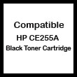 Compatible HP 55A Black LaserJet Toner Cartridge, 6,000  Pages.