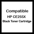Compatible HP 55X High Yield Black Toner Cartridge, 12,500 Pages