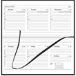 Milford Eco 2023 Diary A4 Size One Week Per View