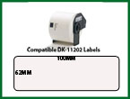 Compatible Brother DK-11202 Shipping Label 62mm x 100mm 300 Labels Per Roll