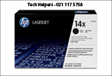 HP 14X Black High Yield Toner Cartridge, CF214X