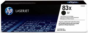 HP 83X Black High Yield Toner Cartridge - 2200 Pages.
