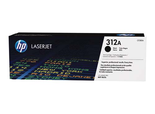 HP 312A Black Toner Cartridge, 2400 Pages.