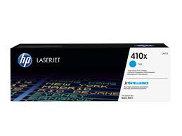 HP 410X (CF411X) High Yield Cyan Laser Toner Cartridge - 5000 Pages