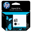 HP 61 Black Ink Cartridge, 190 Pages.