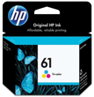 HP 61 Tri-Color Ink Cartridge, 165 Pages.