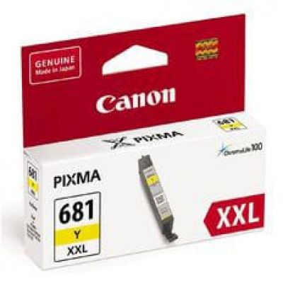 Canon CLI681XXL Exta High Yield Yellow Ink Cartridge