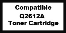 Compatible HP 12A Black Toner Cartridge