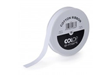 COLOP E-Mark Cotton Ribbon White 15mm x 25m