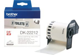 Brother DK-22212 Black on White Continuous Film Label Roll , 62mm 15.24m long
