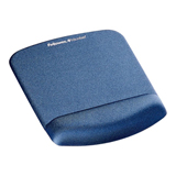 Fellowes PlushTouch Wrist Rest Mouse Pad Blue