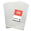 FM Pocket L Shape Clear A4 12 Pack