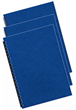 Fellowes Binding Covers A4 250gsm Paperboard Royal Blue 100 Pack