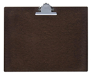 GBP Hardboard Clipboard Dark Brown A3 size With Metal Clip