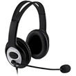 Microsoft LifeChat LX-3000, Headset, USB, Binaural, Noise Cancelling Microphone Black/Silver