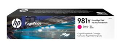 HP 981Y Magenta Extra High Yield Ink Cartridge, 16,000 Pages.