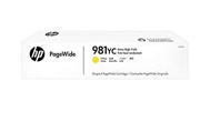 HP 981YC Yellow Extra High Yield Ink Cartridge, 16,000 Pages.