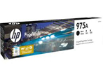 HP 975A Black Ink Cartridge (3500 pages).
