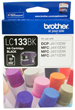 Brother LC133BK Black Ink Cartridge, 600 Pages.