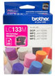 Brother LC133M Magenta Ink Cartridge, 600 Pages.