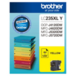 Brother LC235XLY Yellow High Yield Ink Cartridge, 1,200 Pages.