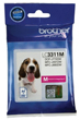 Brother LC3311M Magenta Ink Cartridge, 200 Pages.