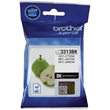 Brother LC3313BK Black Ink Cartridge, 400 Pages.