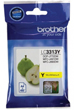Brother LC3313Y Yellow Ink Cartridge, 400 Pages.